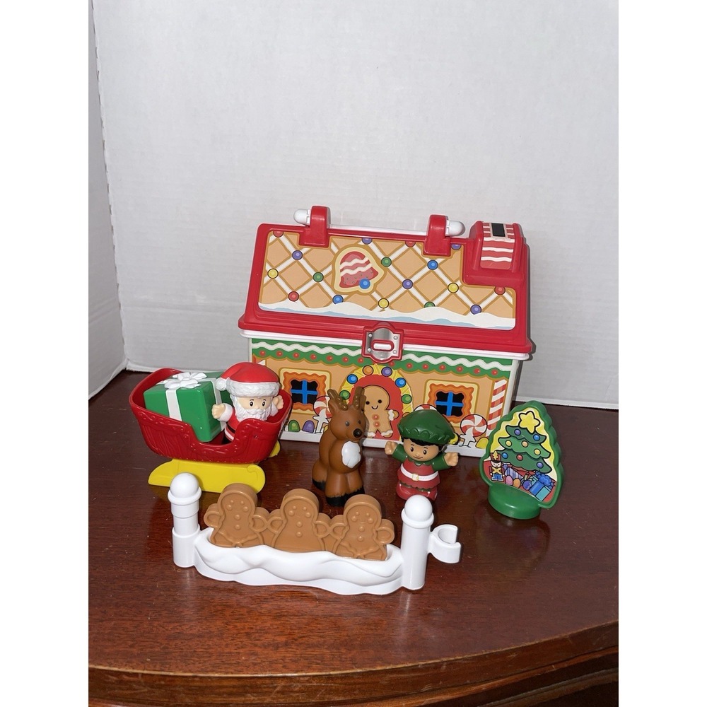 Fisher Price Little People On the Go Christmas, Santa Workshop